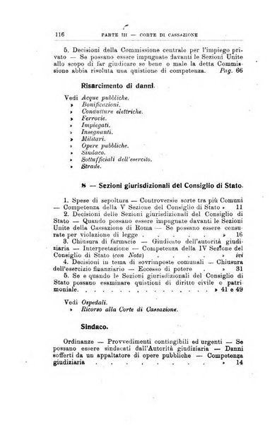 La giustizia amministrativa raccolta di decisioni e pareri del Consiglio di Stato, decisioni della Corte dei conti, sentenze della Cassazione di Roma, e decisioni delle Giunte provinciali amministrative