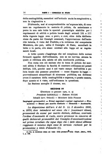 La giustizia amministrativa raccolta di decisioni e pareri del Consiglio di Stato, decisioni della Corte dei conti, sentenze della Cassazione di Roma, e decisioni delle Giunte provinciali amministrative