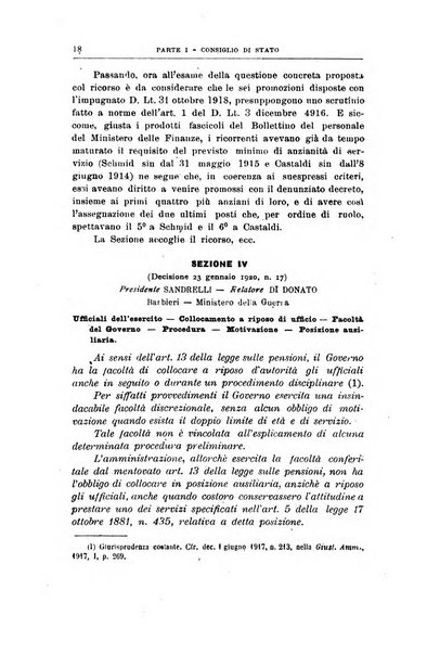 La giustizia amministrativa raccolta di decisioni e pareri del Consiglio di Stato, decisioni della Corte dei conti, sentenze della Cassazione di Roma, e decisioni delle Giunte provinciali amministrative