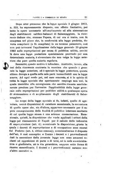 La giustizia amministrativa raccolta di decisioni e pareri del Consiglio di Stato, decisioni della Corte dei conti, sentenze della Cassazione di Roma, e decisioni delle Giunte provinciali amministrative