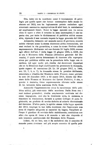 La giustizia amministrativa raccolta di decisioni e pareri del Consiglio di Stato, decisioni della Corte dei conti, sentenze della Cassazione di Roma, e decisioni delle Giunte provinciali amministrative