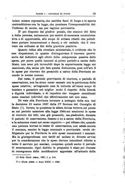 La giustizia amministrativa raccolta di decisioni e pareri del Consiglio di Stato, decisioni della Corte dei conti, sentenze della Cassazione di Roma, e decisioni delle Giunte provinciali amministrative