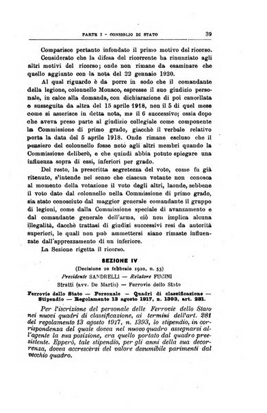 La giustizia amministrativa raccolta di decisioni e pareri del Consiglio di Stato, decisioni della Corte dei conti, sentenze della Cassazione di Roma, e decisioni delle Giunte provinciali amministrative