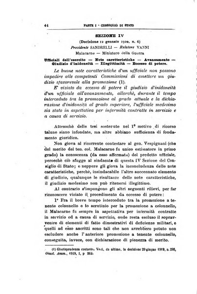 La giustizia amministrativa raccolta di decisioni e pareri del Consiglio di Stato, decisioni della Corte dei conti, sentenze della Cassazione di Roma, e decisioni delle Giunte provinciali amministrative