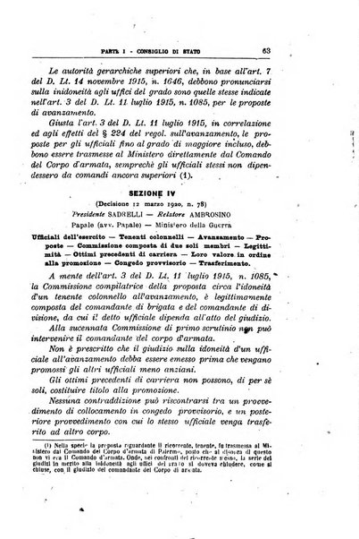 La giustizia amministrativa raccolta di decisioni e pareri del Consiglio di Stato, decisioni della Corte dei conti, sentenze della Cassazione di Roma, e decisioni delle Giunte provinciali amministrative