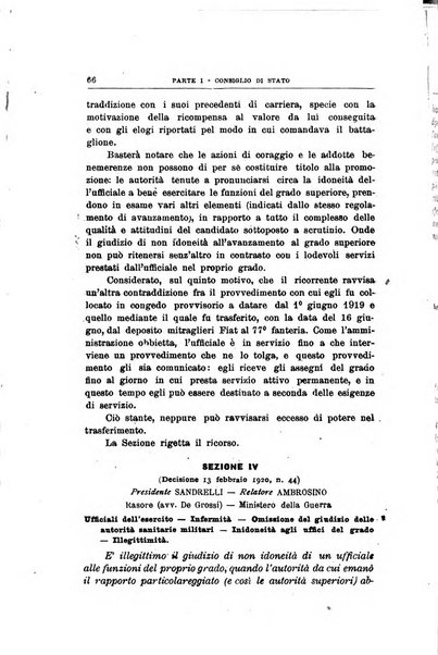 La giustizia amministrativa raccolta di decisioni e pareri del Consiglio di Stato, decisioni della Corte dei conti, sentenze della Cassazione di Roma, e decisioni delle Giunte provinciali amministrative