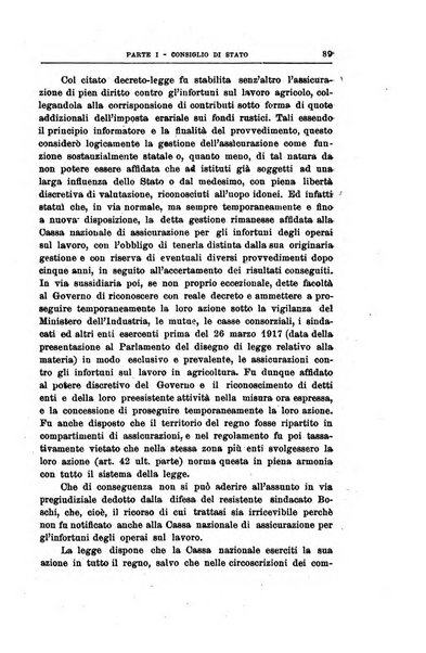 La giustizia amministrativa raccolta di decisioni e pareri del Consiglio di Stato, decisioni della Corte dei conti, sentenze della Cassazione di Roma, e decisioni delle Giunte provinciali amministrative