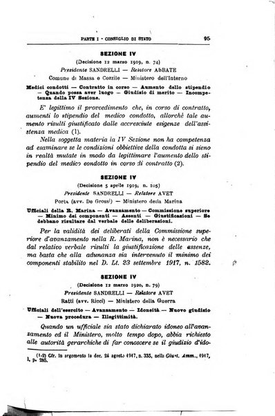 La giustizia amministrativa raccolta di decisioni e pareri del Consiglio di Stato, decisioni della Corte dei conti, sentenze della Cassazione di Roma, e decisioni delle Giunte provinciali amministrative