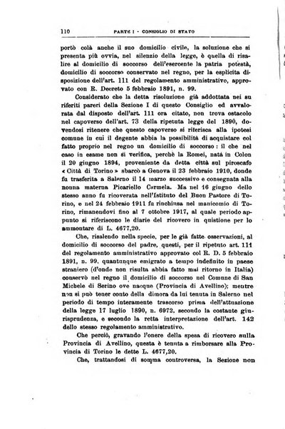 La giustizia amministrativa raccolta di decisioni e pareri del Consiglio di Stato, decisioni della Corte dei conti, sentenze della Cassazione di Roma, e decisioni delle Giunte provinciali amministrative