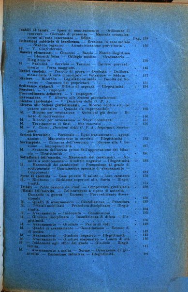 La giustizia amministrativa raccolta di decisioni e pareri del Consiglio di Stato, decisioni della Corte dei conti, sentenze della Cassazione di Roma, e decisioni delle Giunte provinciali amministrative