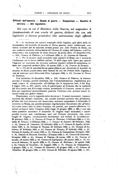 La giustizia amministrativa raccolta di decisioni e pareri del Consiglio di Stato, decisioni della Corte dei conti, sentenze della Cassazione di Roma, e decisioni delle Giunte provinciali amministrative