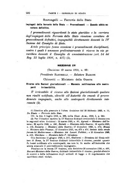 La giustizia amministrativa raccolta di decisioni e pareri del Consiglio di Stato, decisioni della Corte dei conti, sentenze della Cassazione di Roma, e decisioni delle Giunte provinciali amministrative