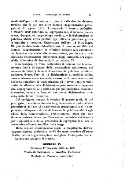 La giustizia amministrativa raccolta di decisioni e pareri del Consiglio di Stato, decisioni della Corte dei conti, sentenze della Cassazione di Roma, e decisioni delle Giunte provinciali amministrative