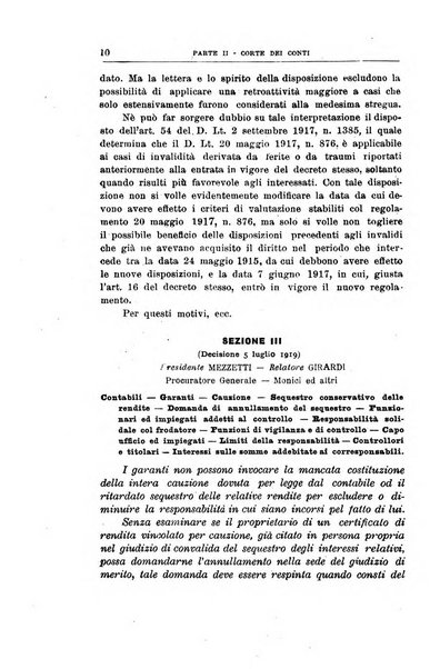 La giustizia amministrativa raccolta di decisioni e pareri del Consiglio di Stato, decisioni della Corte dei conti, sentenze della Cassazione di Roma, e decisioni delle Giunte provinciali amministrative