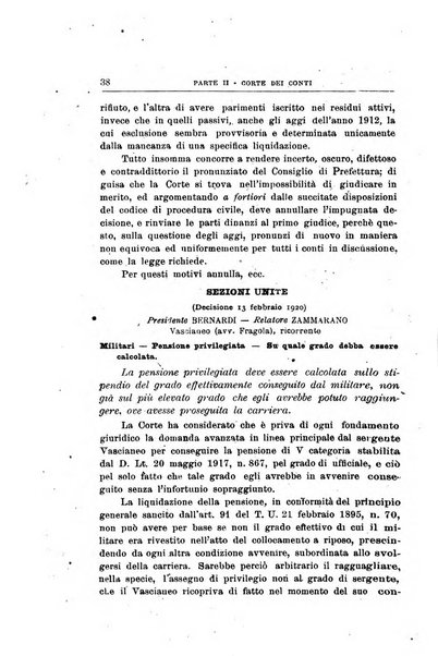 La giustizia amministrativa raccolta di decisioni e pareri del Consiglio di Stato, decisioni della Corte dei conti, sentenze della Cassazione di Roma, e decisioni delle Giunte provinciali amministrative