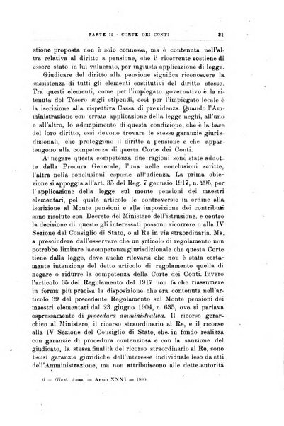 La giustizia amministrativa raccolta di decisioni e pareri del Consiglio di Stato, decisioni della Corte dei conti, sentenze della Cassazione di Roma, e decisioni delle Giunte provinciali amministrative