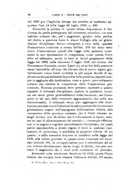 La giustizia amministrativa raccolta di decisioni e pareri del Consiglio di Stato, decisioni della Corte dei conti, sentenze della Cassazione di Roma, e decisioni delle Giunte provinciali amministrative