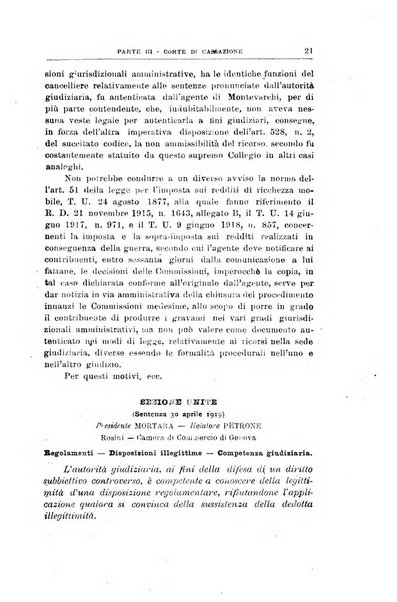 La giustizia amministrativa raccolta di decisioni e pareri del Consiglio di Stato, decisioni della Corte dei conti, sentenze della Cassazione di Roma, e decisioni delle Giunte provinciali amministrative