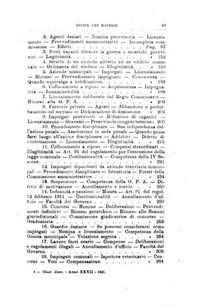 La giustizia amministrativa raccolta di decisioni e pareri del Consiglio di Stato, decisioni della Corte dei conti, sentenze della Cassazione di Roma, e decisioni delle Giunte provinciali amministrative