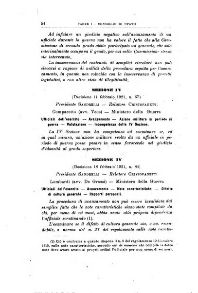 La giustizia amministrativa raccolta di decisioni e pareri del Consiglio di Stato, decisioni della Corte dei conti, sentenze della Cassazione di Roma, e decisioni delle Giunte provinciali amministrative