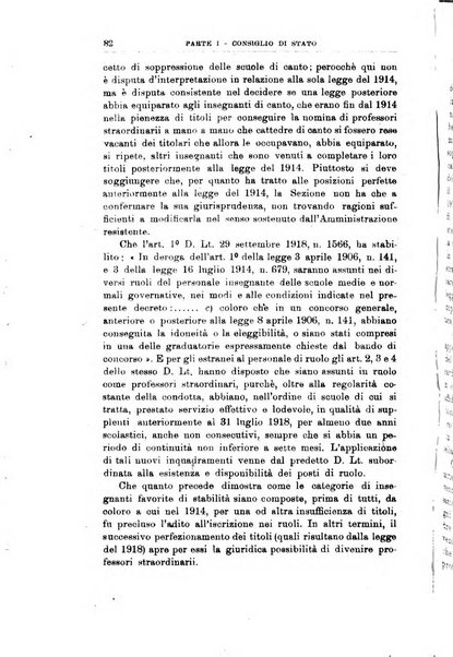 La giustizia amministrativa raccolta di decisioni e pareri del Consiglio di Stato, decisioni della Corte dei conti, sentenze della Cassazione di Roma, e decisioni delle Giunte provinciali amministrative