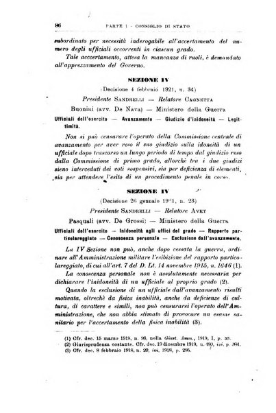 La giustizia amministrativa raccolta di decisioni e pareri del Consiglio di Stato, decisioni della Corte dei conti, sentenze della Cassazione di Roma, e decisioni delle Giunte provinciali amministrative