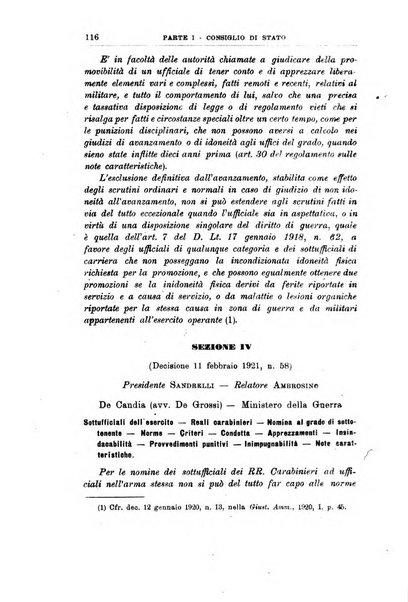 La giustizia amministrativa raccolta di decisioni e pareri del Consiglio di Stato, decisioni della Corte dei conti, sentenze della Cassazione di Roma, e decisioni delle Giunte provinciali amministrative