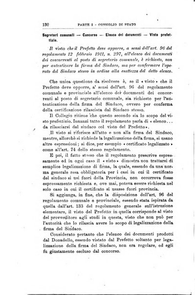 La giustizia amministrativa raccolta di decisioni e pareri del Consiglio di Stato, decisioni della Corte dei conti, sentenze della Cassazione di Roma, e decisioni delle Giunte provinciali amministrative