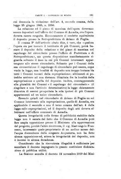 La giustizia amministrativa raccolta di decisioni e pareri del Consiglio di Stato, decisioni della Corte dei conti, sentenze della Cassazione di Roma, e decisioni delle Giunte provinciali amministrative