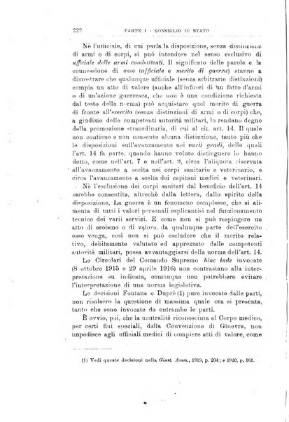 La giustizia amministrativa raccolta di decisioni e pareri del Consiglio di Stato, decisioni della Corte dei conti, sentenze della Cassazione di Roma, e decisioni delle Giunte provinciali amministrative