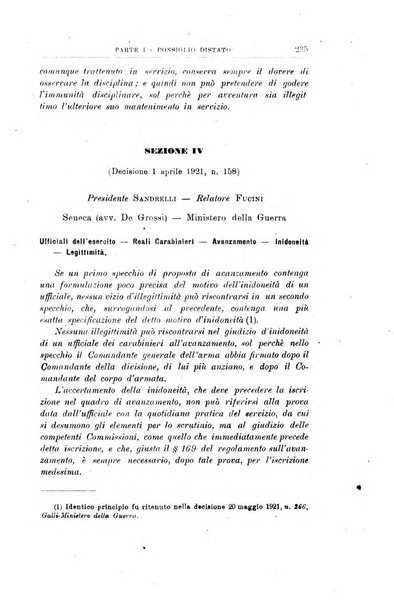 La giustizia amministrativa raccolta di decisioni e pareri del Consiglio di Stato, decisioni della Corte dei conti, sentenze della Cassazione di Roma, e decisioni delle Giunte provinciali amministrative