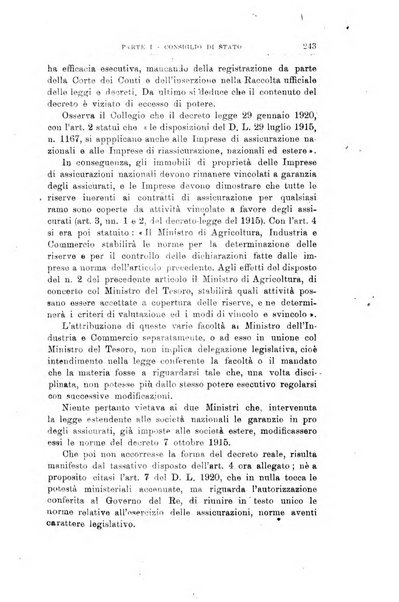 La giustizia amministrativa raccolta di decisioni e pareri del Consiglio di Stato, decisioni della Corte dei conti, sentenze della Cassazione di Roma, e decisioni delle Giunte provinciali amministrative