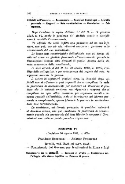 La giustizia amministrativa raccolta di decisioni e pareri del Consiglio di Stato, decisioni della Corte dei conti, sentenze della Cassazione di Roma, e decisioni delle Giunte provinciali amministrative