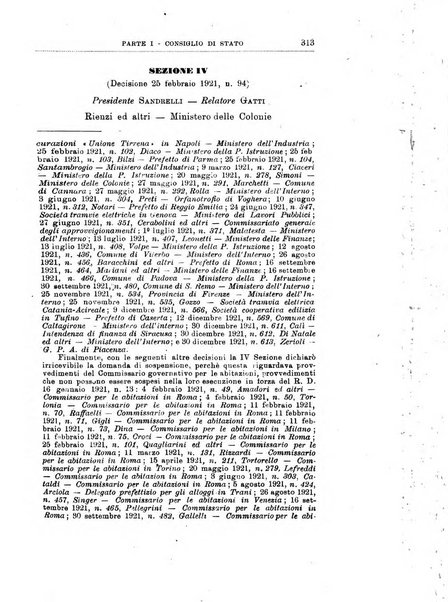 La giustizia amministrativa raccolta di decisioni e pareri del Consiglio di Stato, decisioni della Corte dei conti, sentenze della Cassazione di Roma, e decisioni delle Giunte provinciali amministrative