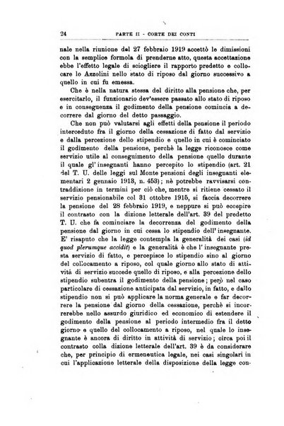 La giustizia amministrativa raccolta di decisioni e pareri del Consiglio di Stato, decisioni della Corte dei conti, sentenze della Cassazione di Roma, e decisioni delle Giunte provinciali amministrative