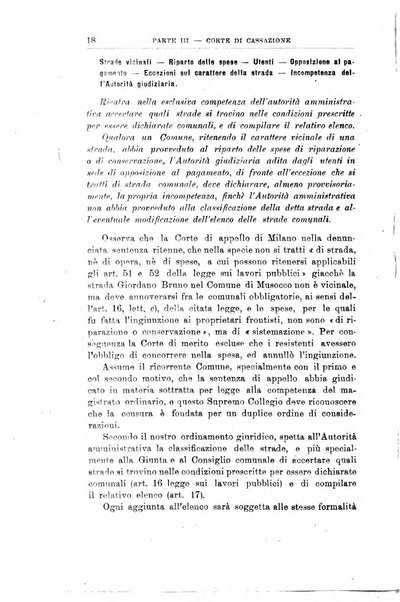 La giustizia amministrativa raccolta di decisioni e pareri del Consiglio di Stato, decisioni della Corte dei conti, sentenze della Cassazione di Roma, e decisioni delle Giunte provinciali amministrative