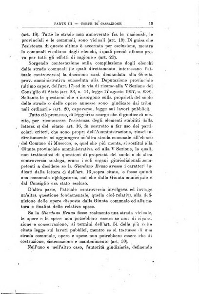 La giustizia amministrativa raccolta di decisioni e pareri del Consiglio di Stato, decisioni della Corte dei conti, sentenze della Cassazione di Roma, e decisioni delle Giunte provinciali amministrative