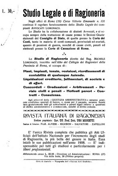 La giustizia amministrativa raccolta di decisioni e pareri del Consiglio di Stato, decisioni della Corte dei conti, sentenze della Cassazione di Roma, e decisioni delle Giunte provinciali amministrative