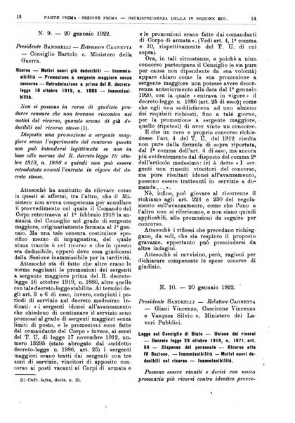 La giustizia amministrativa raccolta di decisioni e pareri del Consiglio di Stato, decisioni della Corte dei conti, sentenze della Cassazione di Roma, e decisioni delle Giunte provinciali amministrative