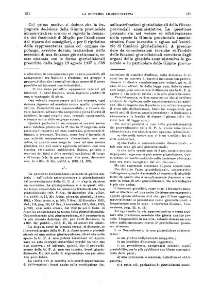 La giustizia amministrativa raccolta di decisioni e pareri del Consiglio di Stato, decisioni della Corte dei conti, sentenze della Cassazione di Roma, e decisioni delle Giunte provinciali amministrative