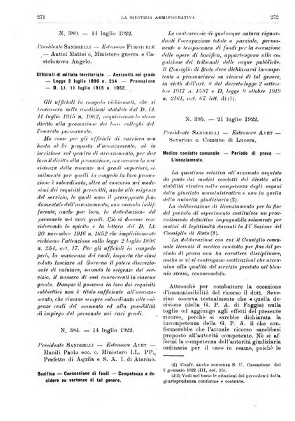 La giustizia amministrativa raccolta di decisioni e pareri del Consiglio di Stato, decisioni della Corte dei conti, sentenze della Cassazione di Roma, e decisioni delle Giunte provinciali amministrative