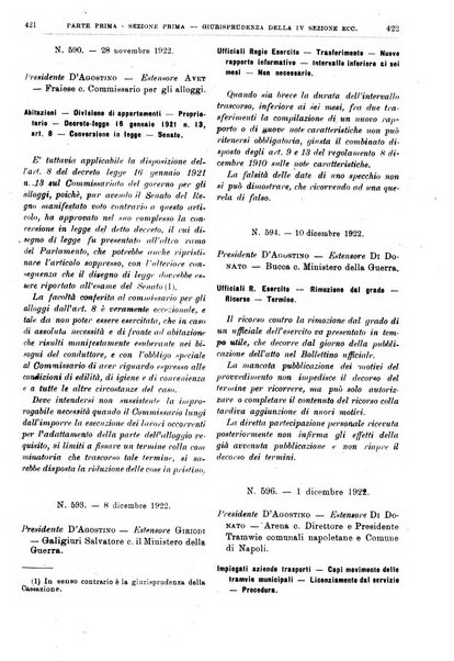 La giustizia amministrativa raccolta di decisioni e pareri del Consiglio di Stato, decisioni della Corte dei conti, sentenze della Cassazione di Roma, e decisioni delle Giunte provinciali amministrative