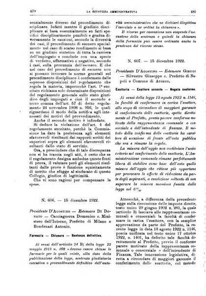 La giustizia amministrativa raccolta di decisioni e pareri del Consiglio di Stato, decisioni della Corte dei conti, sentenze della Cassazione di Roma, e decisioni delle Giunte provinciali amministrative