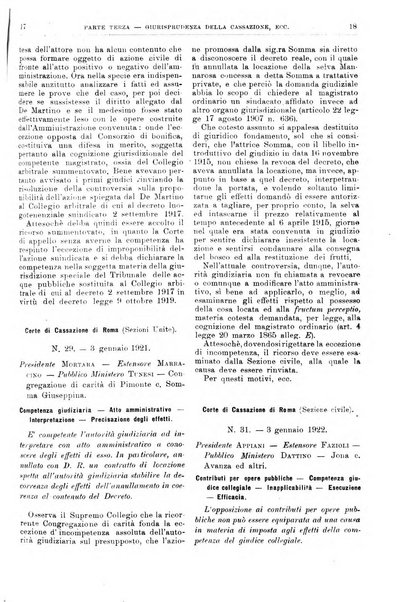 La giustizia amministrativa raccolta di decisioni e pareri del Consiglio di Stato, decisioni della Corte dei conti, sentenze della Cassazione di Roma, e decisioni delle Giunte provinciali amministrative