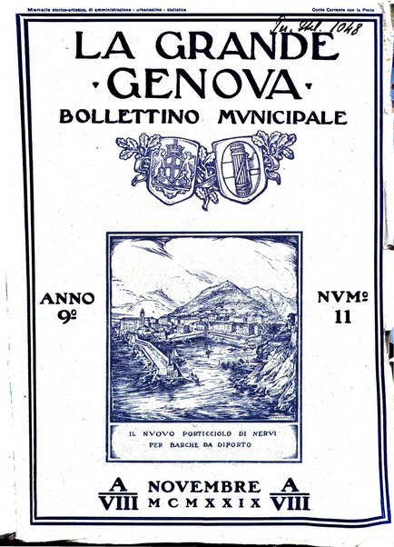 La grande Genova bollettino municipale