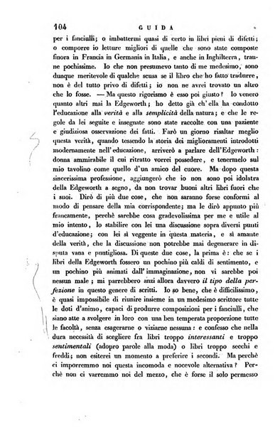 Guida dell'educatore foglio mensuale redatto da Raffaello Lambruschini