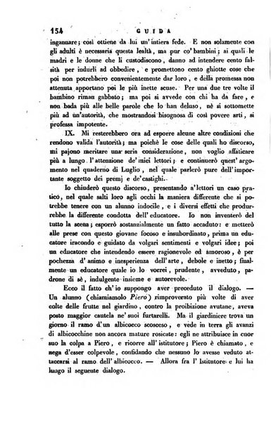 Guida dell'educatore foglio mensuale redatto da Raffaello Lambruschini