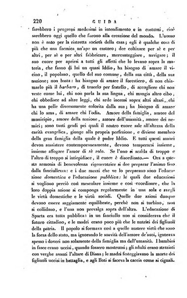 Guida dell'educatore foglio mensuale redatto da Raffaello Lambruschini