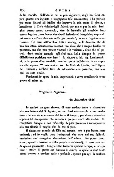 Guida dell'educatore foglio mensuale redatto da Raffaello Lambruschini