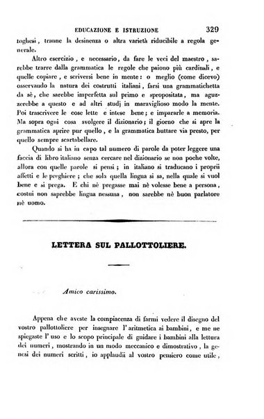 Guida dell'educatore foglio mensuale redatto da Raffaello Lambruschini